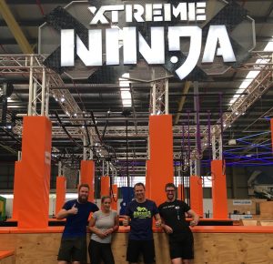 Matt Raad and Joe Burrill Ninja Warrior Training