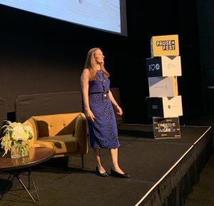 Liz Raad speaker at Pause Fest Business Conference Melbourne