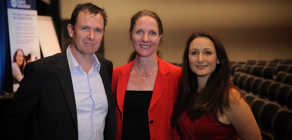 Jeanette Jifkins with Matt and Liz Raad  at E-Business Digital Marketing Conference