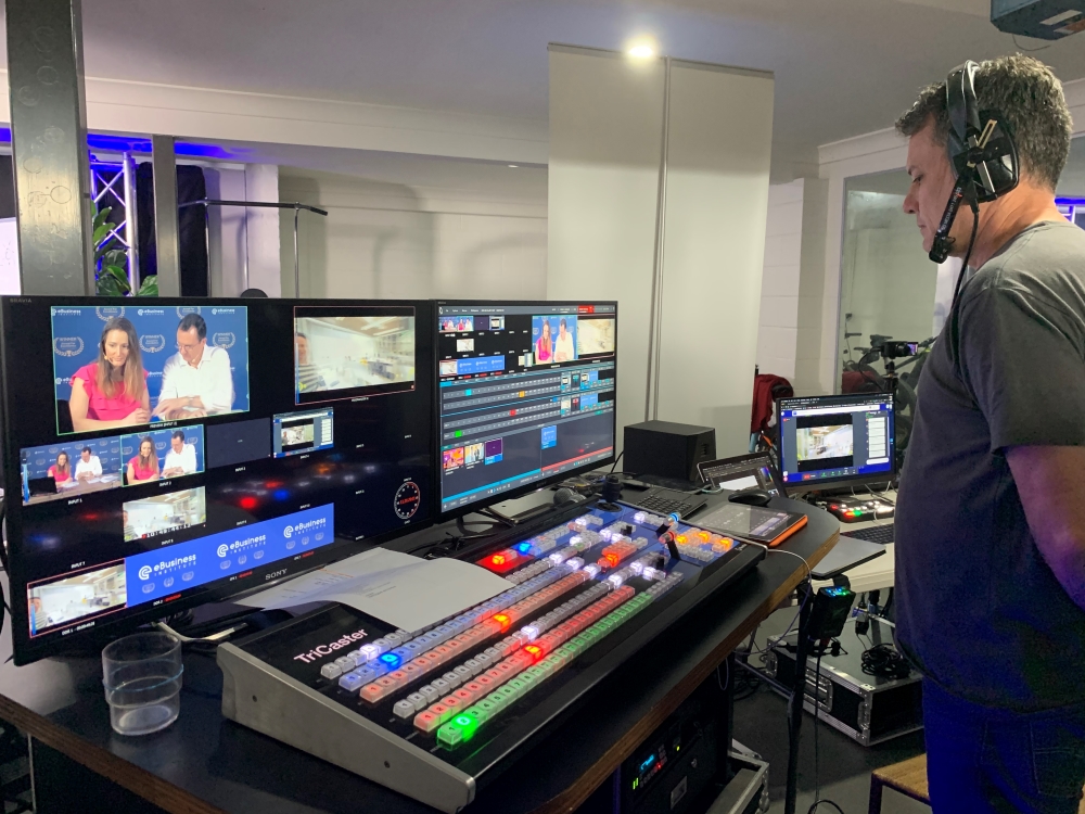 eBusiness institute livestream website training event