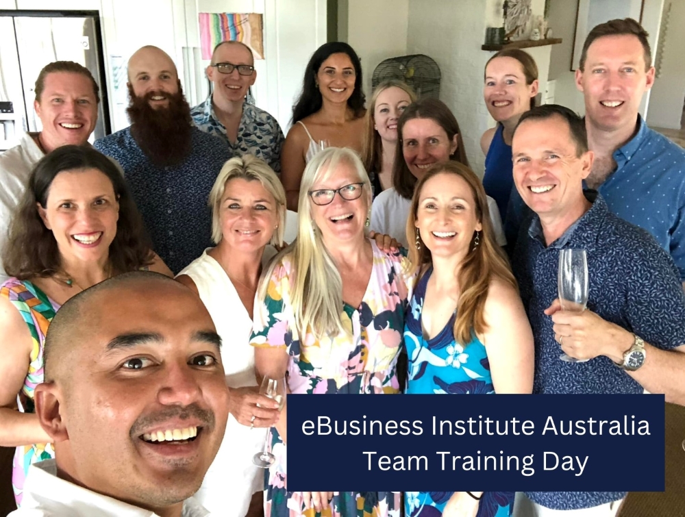 eBusiness Institute Australian team training day