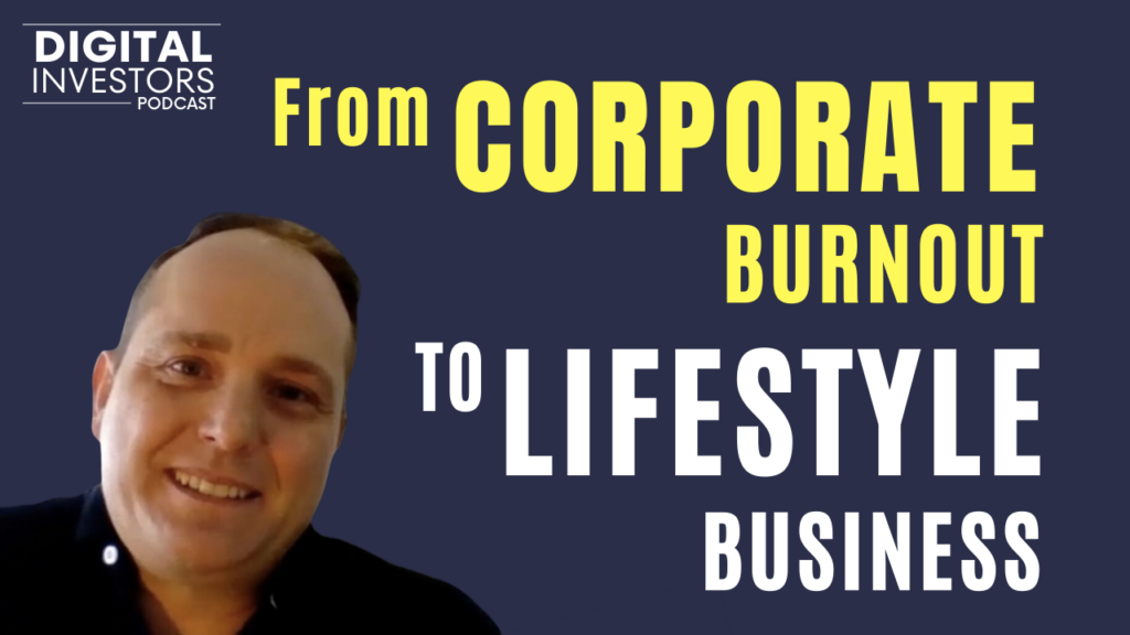 burnt out corporate starts lifestyle business