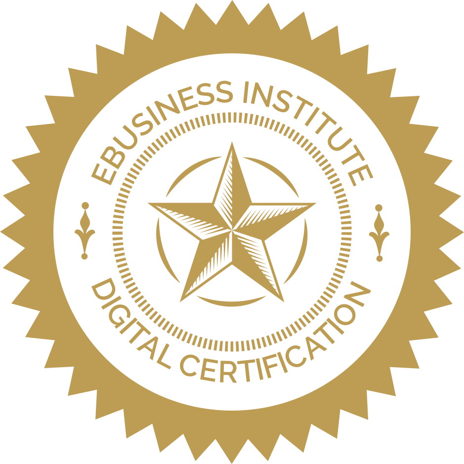 eBusiness Institute digital marketing certified